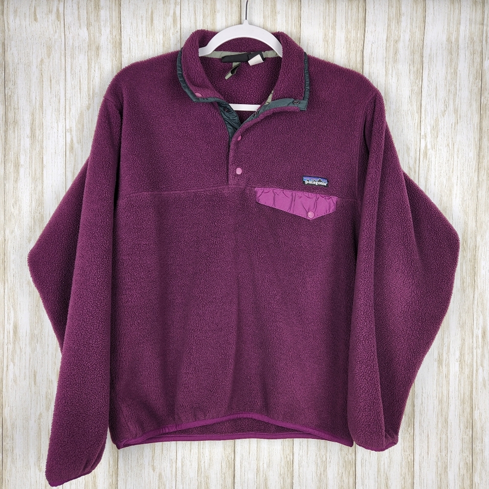Vintage 1994 Patagonia Synchilla Snap-T Fleece Pullover Mens Small - Picture 1 of 7